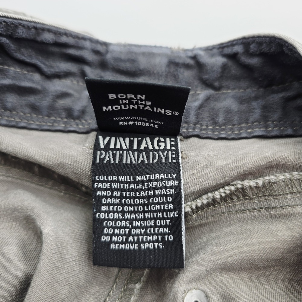 Kuhl Ryder Pants Vintage Patina Rydr Outdoor Men's 31x32 (Fit 31x30) Distressed - Picture 14 of 16